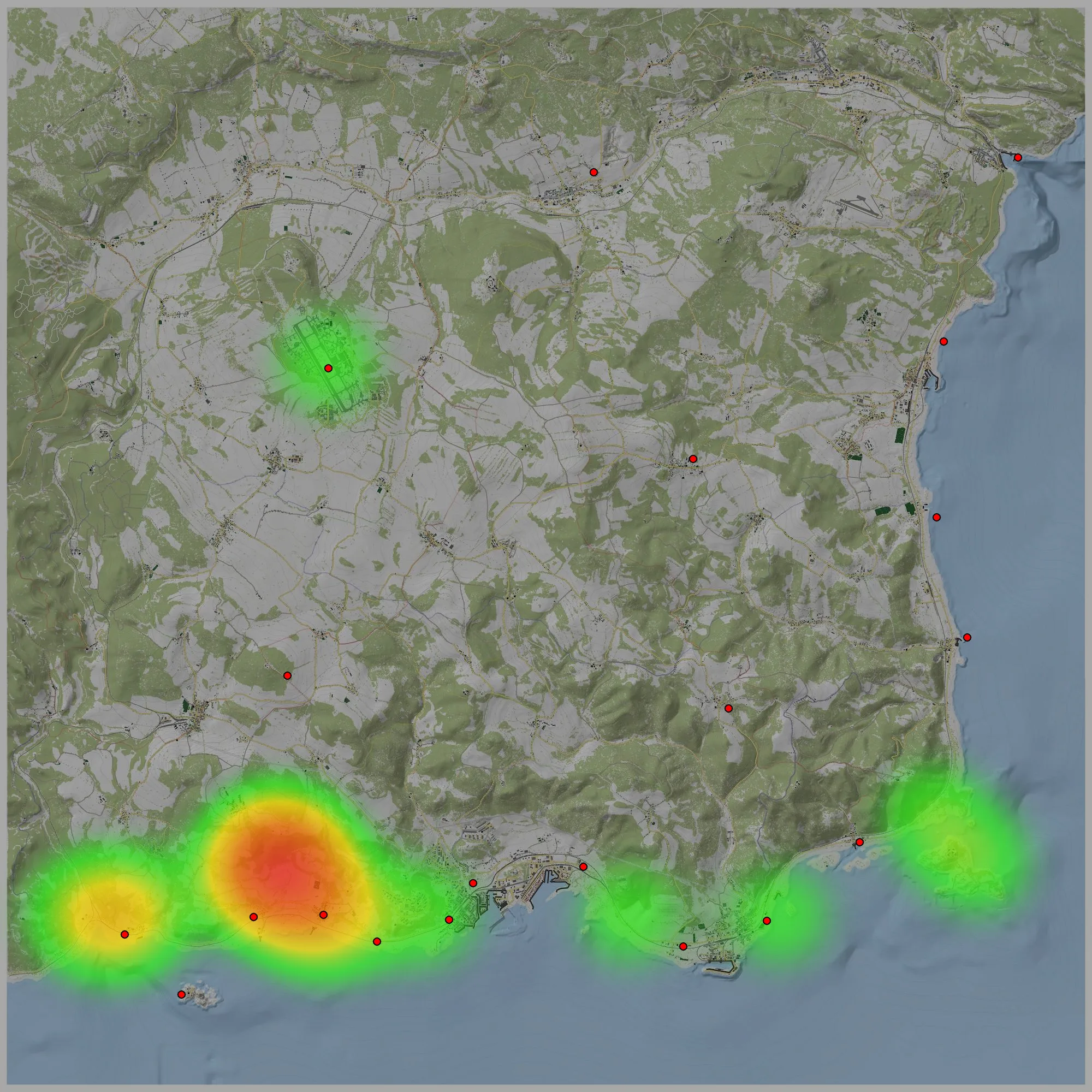 10000x.net live player activity heatmap